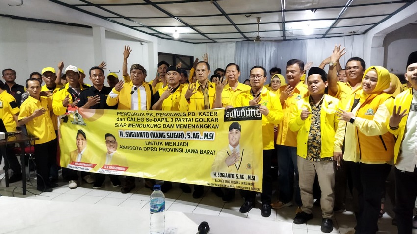 Ketua Pk Dan Pd Serta Caleg Dapil Siap Menangkan Golkar Pada Pemilu