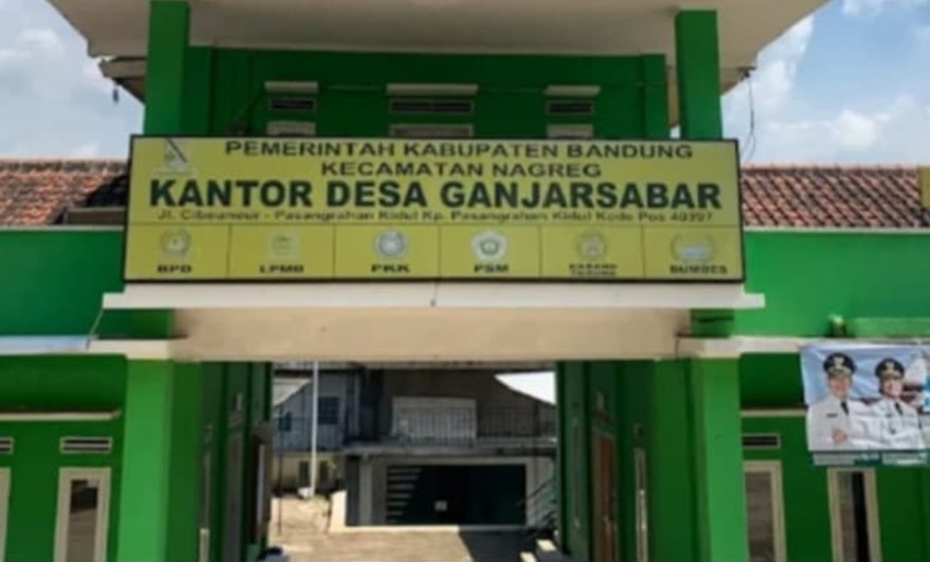 Pemdes Ganjar Sabar Gandeng GRIB JAYA PAC Nagreg Dukung Pembangunan Jalan Desa