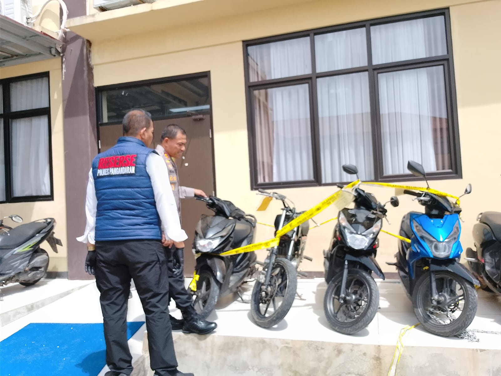 Pelaku Curanmor di Pangandaran Dibekuk Polisi Saat Berada di Bandung