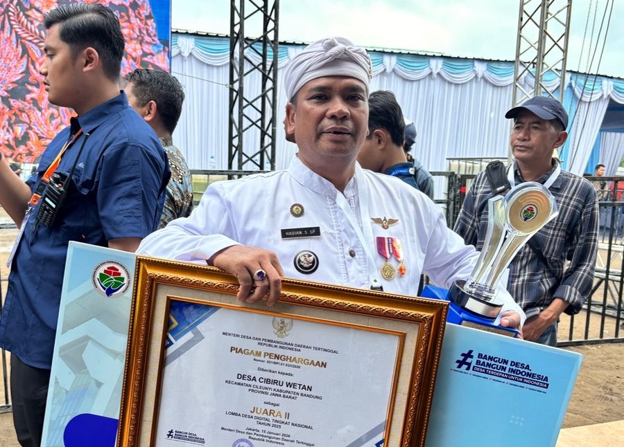 Semakin Bedas, Desa Cibiru Wetan Raih Juara ke-2 Lomba Desa Digital Tingkat Nasional