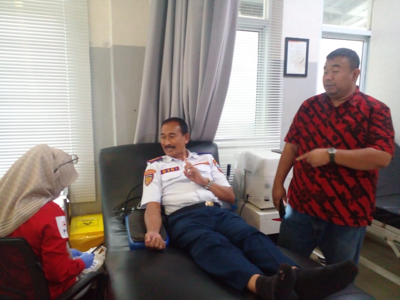 Yudha Puja Turnawan Anggota  DPRD Garut : Saat Ini PMI Sedang Mengalami Kekosongan Labu Darah