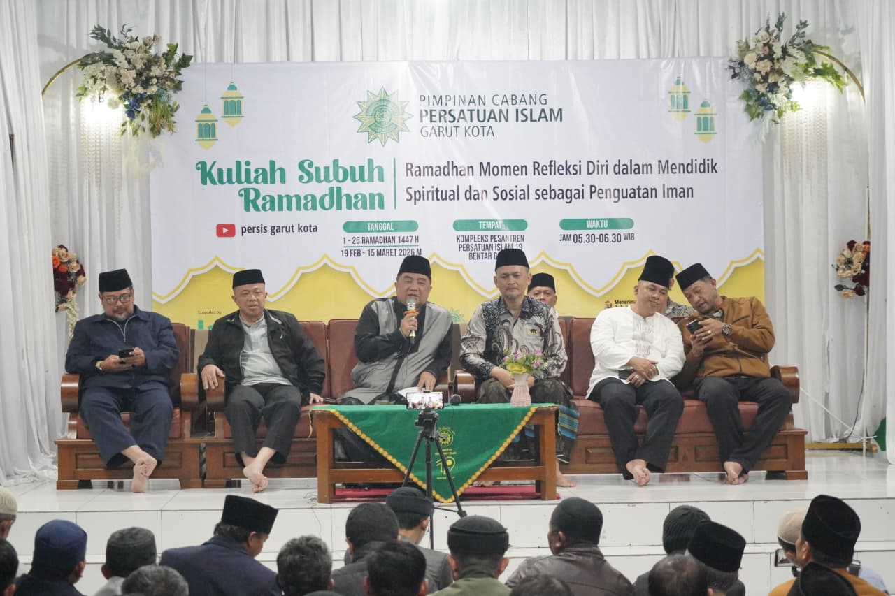 Kuliah Shubuh Ramadhan 1447 H Persis Garut Kota Resmi Dibuka Bupati