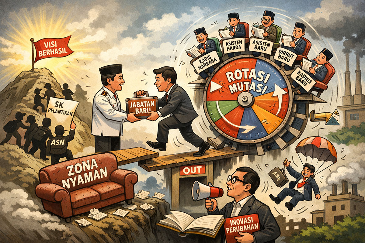 Bupati Bandung Lantik 154 Pejabat, 7 JPT Eselon II Alami Rotasi