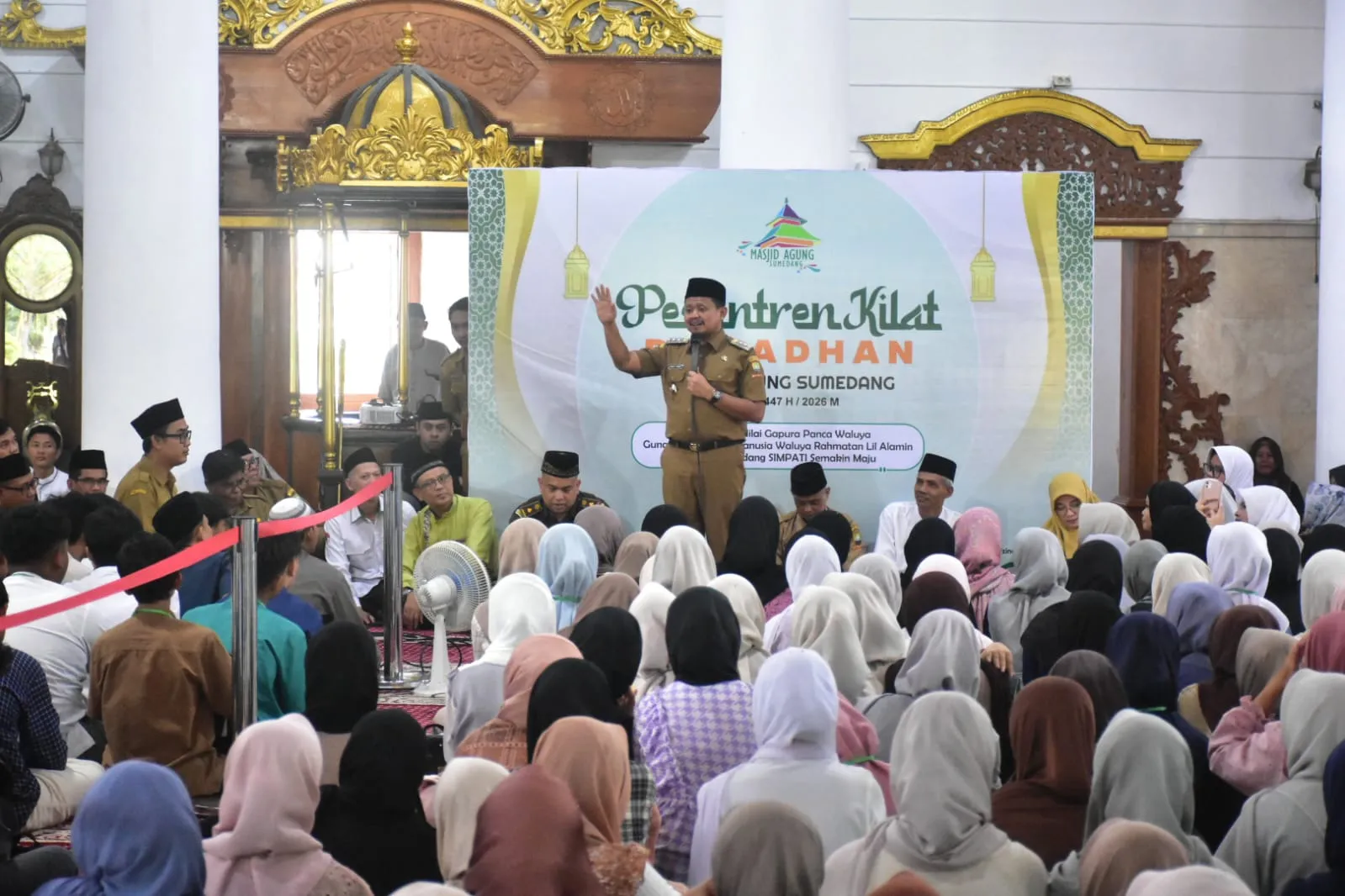 DKM Masjid Agung Sumedang Resmi Buka PESKI Jenjang SD, SMP Hingga SMA 