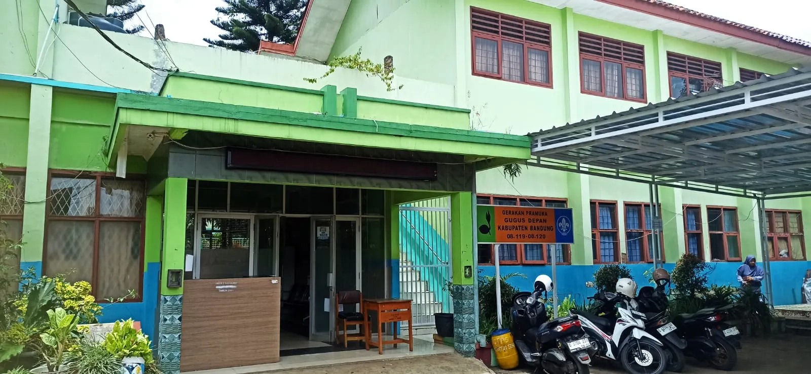 Fantastik,  Anggaran Pemeliharaan  SMP 2 Banjaran Mencapai Ratusan Juta Rupiah