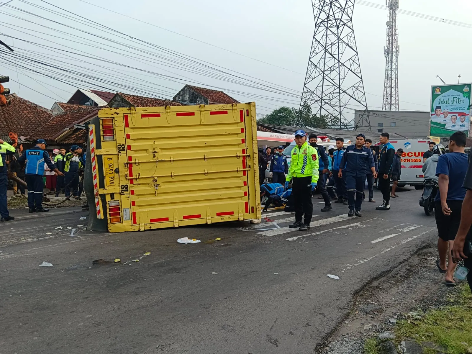 Hasil Penyelidikan Kepolisian, Diduga Supir Truk Lalai Terobos Lampu Merah Bojong Sumedang 