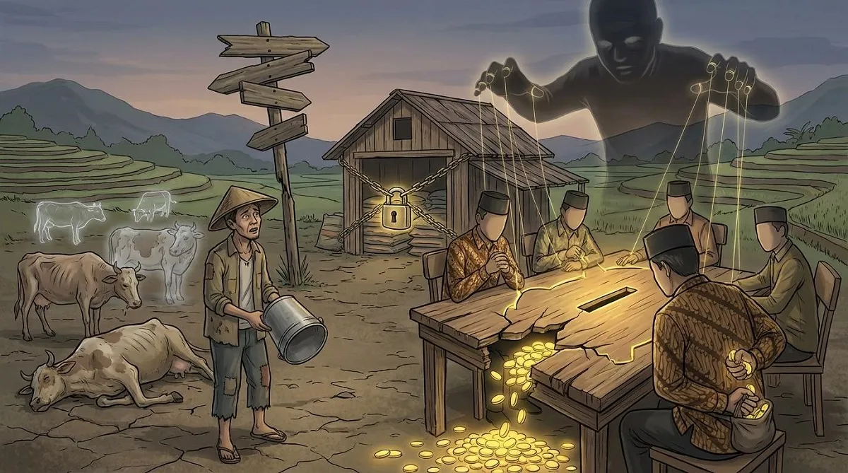 Dana Desa Lamajang Disorot: Selisih Anggaran hingga Pengadaan Tertutup, Diketahui Sapi Yang Dibeli Mati