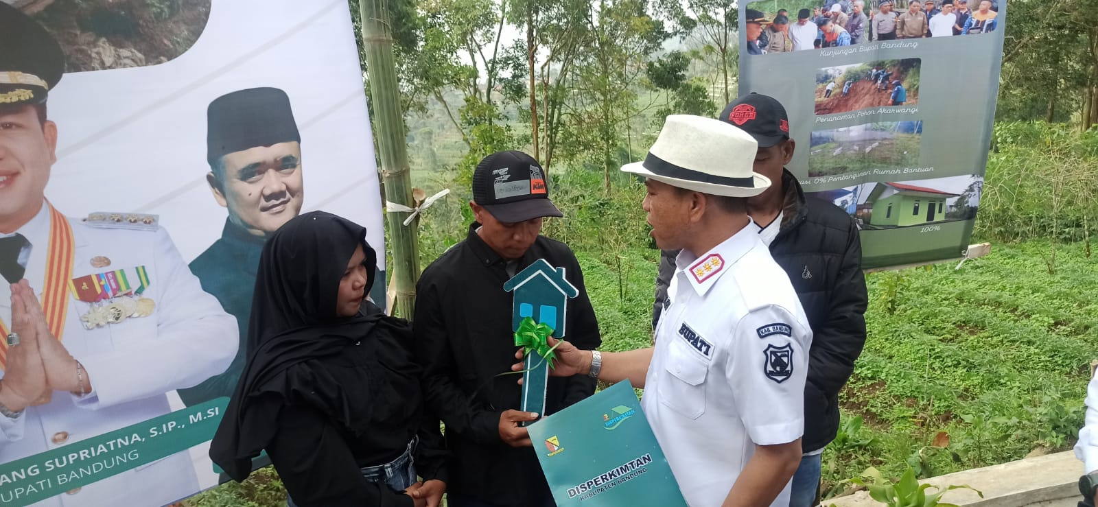 Korban Longsor Pangalengan Terima Rumah Baru, Kades Tribaktimulya Apresiasi Gerak Cepat Bupati Bandung
