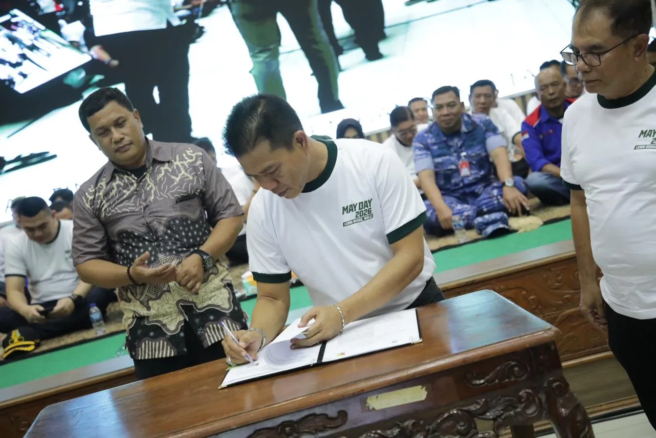 KDS Ajak Buruh dan Pengusaha Perkuat Kolaborasi, Peringatan May Day Tingkat Kabupaten Bandung Penuh Aksi Lingkungan