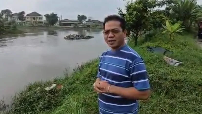 KDS Tinjau Sungai Cikeruh, Pemkab Bandung Dorong Penanganan Serius Sedimentasi Sungai Citarum