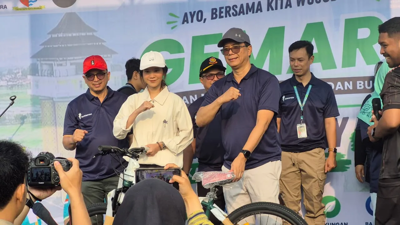 Gerakan Masyarakat Aktif dan Bugar di Lokasi Car Free Day Kabupaten Bandung Tahun 2026 
