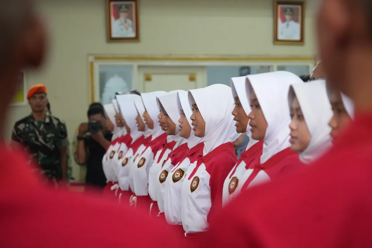 KDS Lepas Calon Paskibraka Kabupaten Bandung 2026, Tekankan Disiplin, Nasionalisme, dan Integritas
