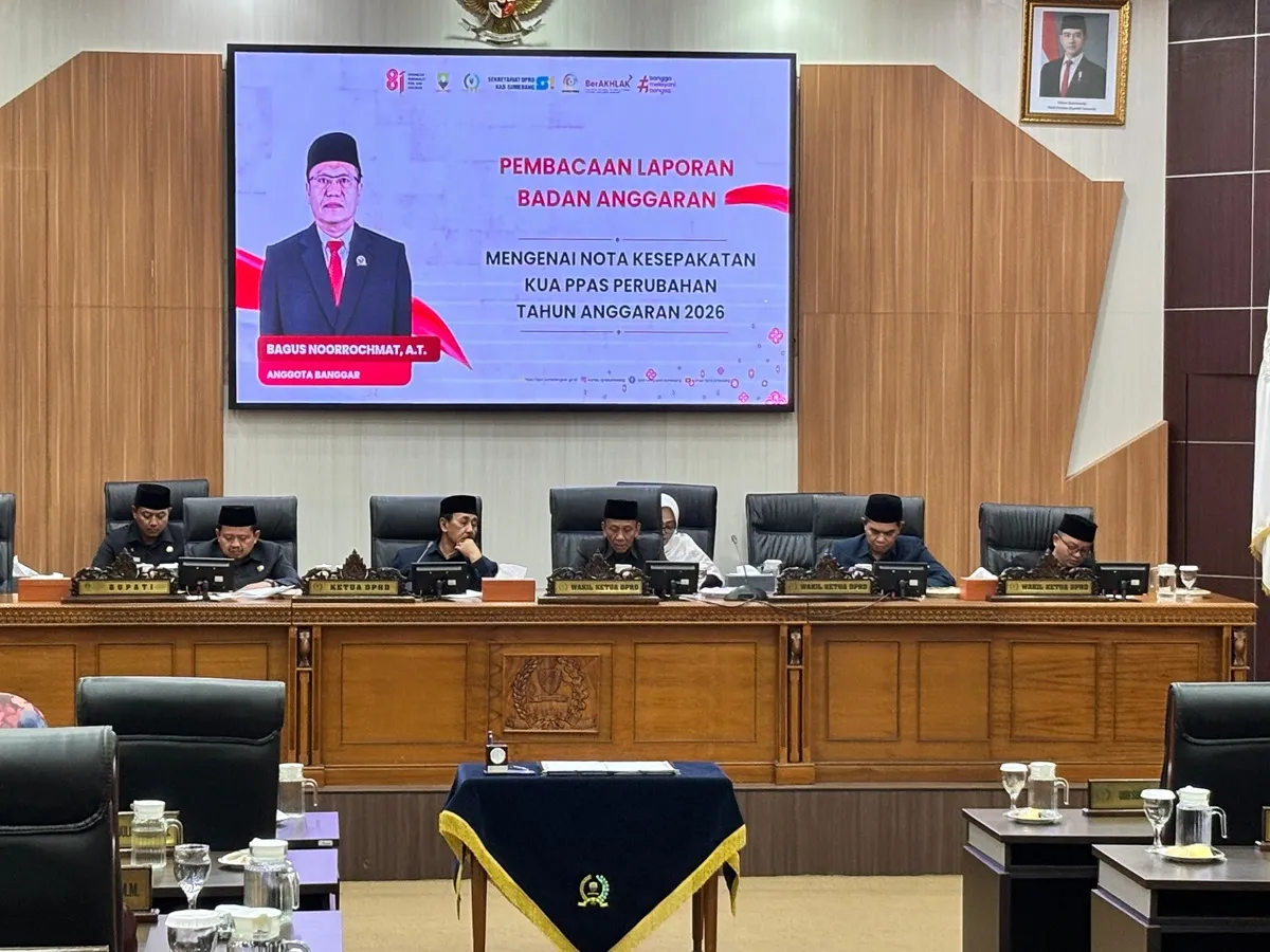 Tak Ada Program Tumpang Tindih, DPRD Sumedang Fokuskan Rapat Paripurna KKU PPAS 2026