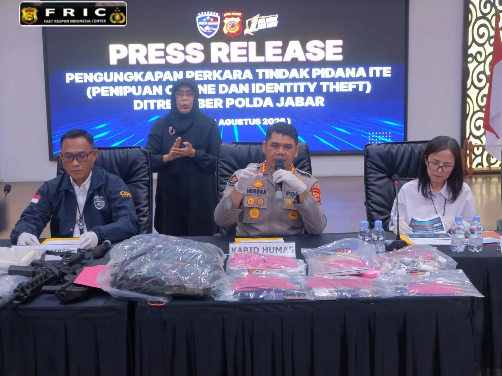 Polda Jabar Bongkar Jaringan Penipuan Online 'Pancasona Family' di Sulsel, 12 Orang Jadi Tersangka