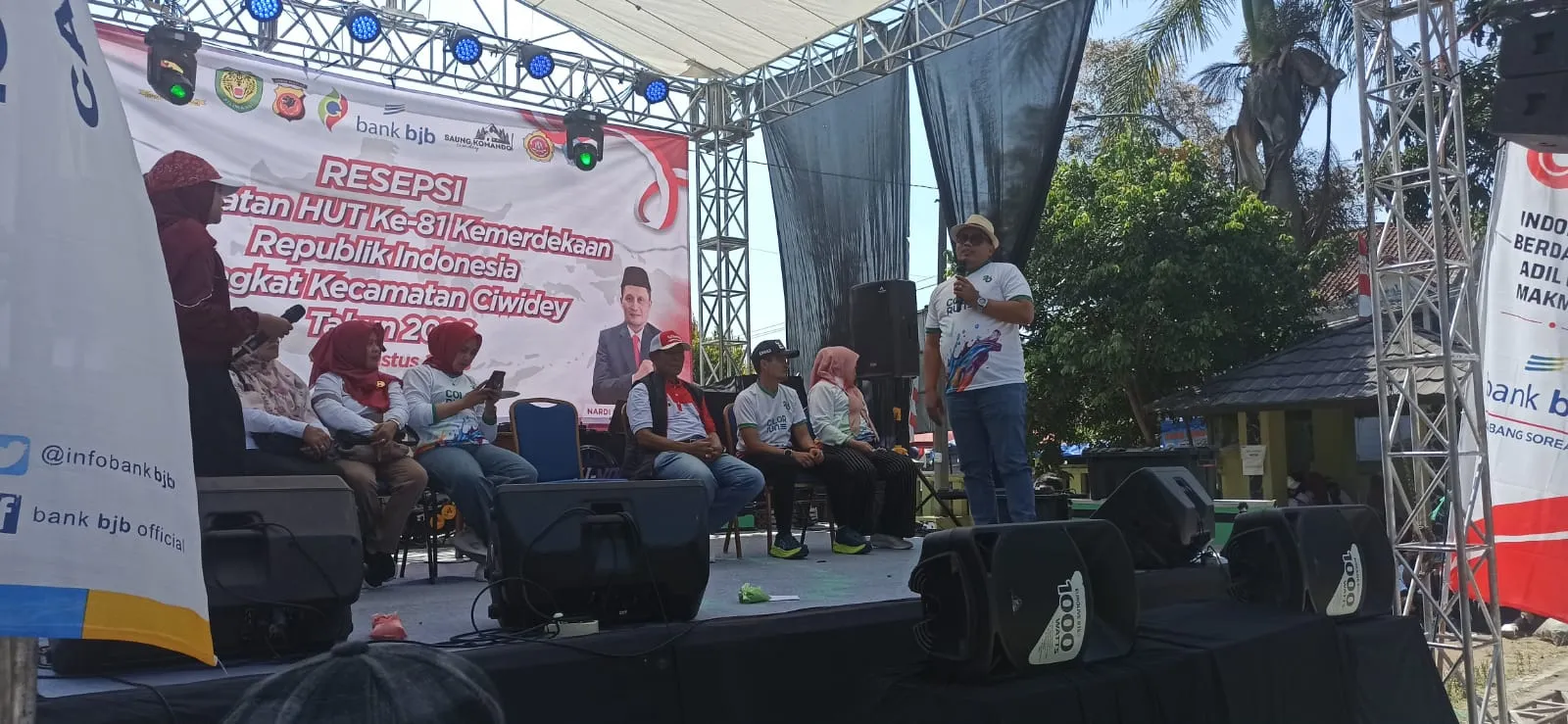 Hadiat Apresiasi Semarak HUT ke-81 RI di Ciwidey, Ajak Warga Jaga Alam dan Sukseskan Program BEDAS