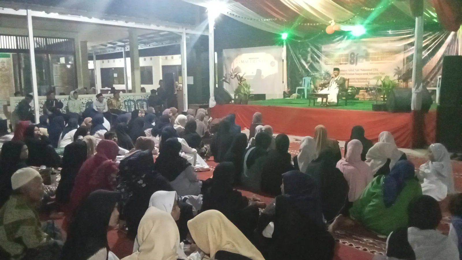DKM Masjid Jami Al-Muqodimah Gelar Tabligh Akbar Peringati Maulid Nabi Muhammad SAW 1448 H