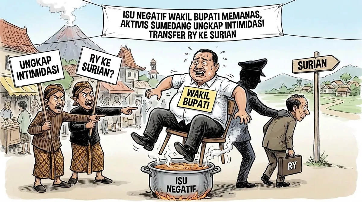 Isu Miring Wabup Memanas, Aktivis Sumedang Bongkar Intimidasi Mutasi RY ke Surian