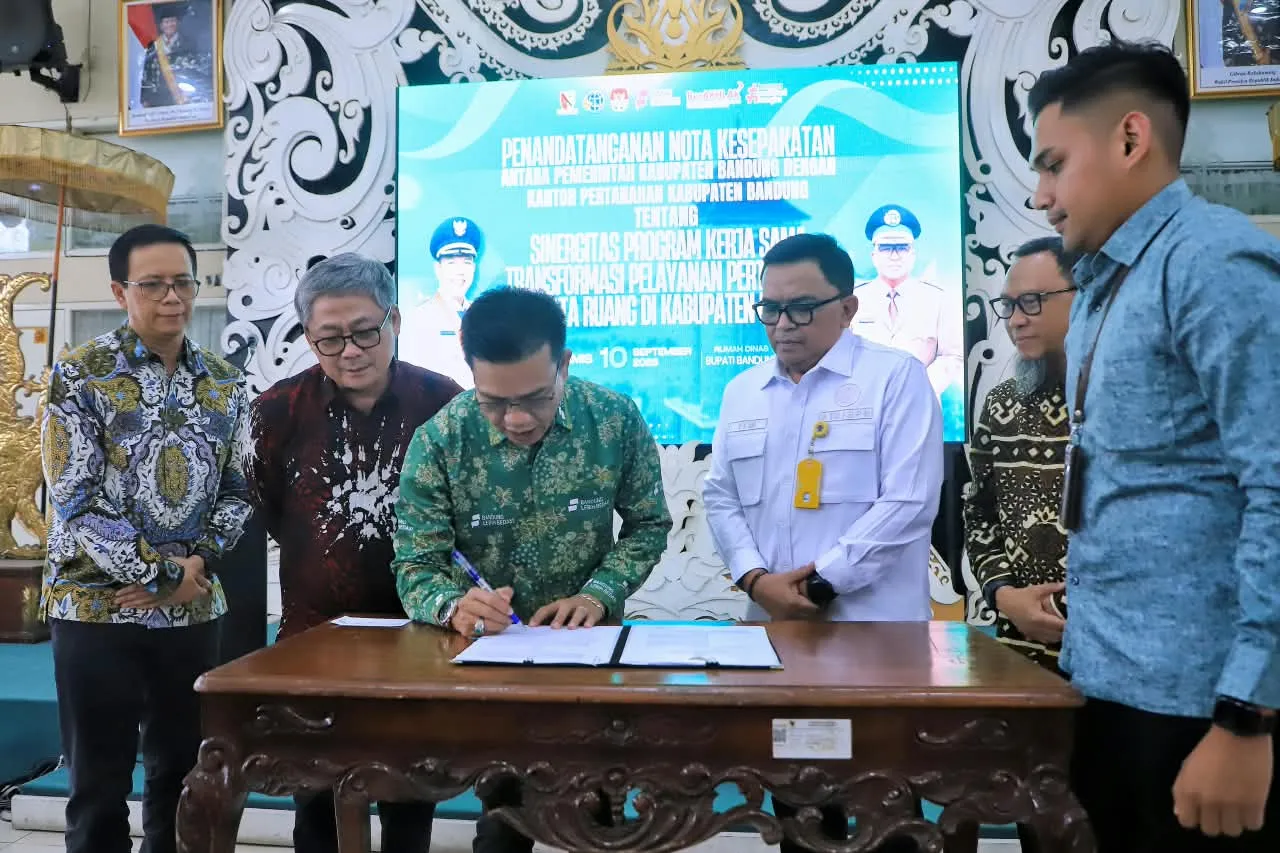 Prioritaskan 2.232 Aset, Pemkab Bandung Gaet BPN Kerja Sama