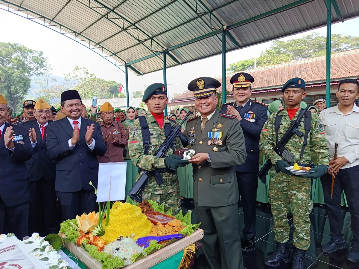 Perkuat Semangat Pengabdian, Kodim 0610/Sumedang Gelar Upacara HUT ke-81 TNI 