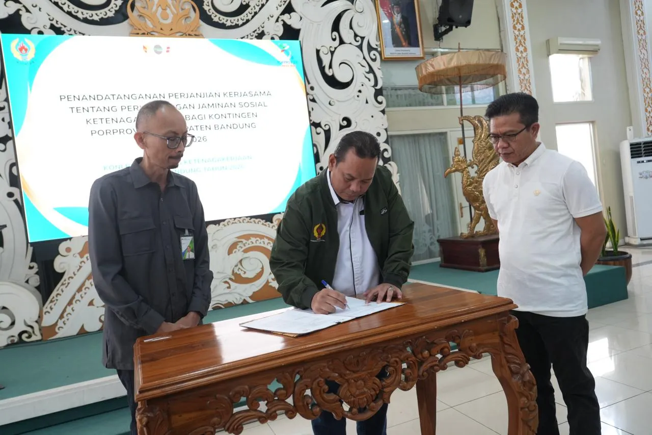 Bukan Cuma Kejar Medali, KDS Beri Jaminan BPJS Ketenagakerjaan Bagi 1.231 Kontingen Porprov XV 2026