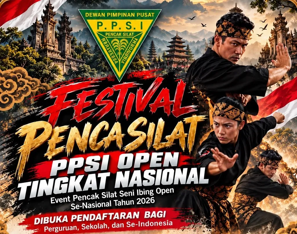 PPSI Kabupaten Bandung Gelar Festival Pencak Silat Tingkat Nasional 2026, Ali Nurdin: Lestarikan Budaya, Lahirkan Atlet Sejak Dini