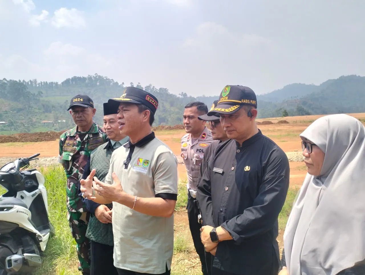 KDS Ajak Touring Kepala BBPJN Sekaligus Lakukan Peninjauan Kondisi Jalan Londok