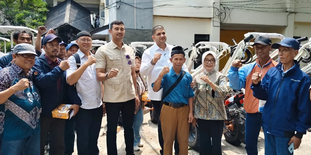 Ina Dewi Kania Dorong Produktivitas Pertanian Kabupaten Bandung Lewat Bantuan Alsintan Gratis