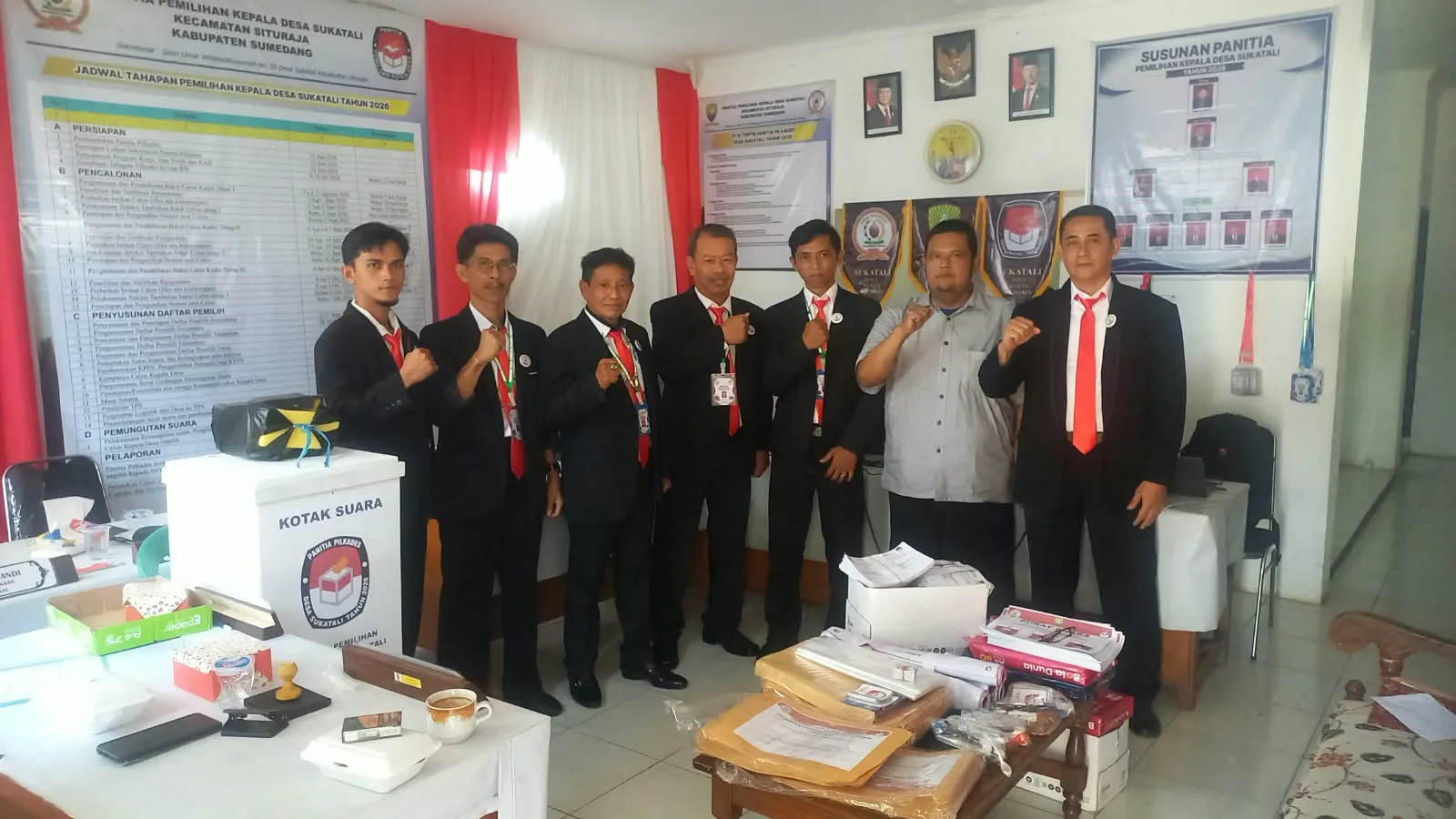 Ketua Panitia Pilkades Sukatali Tepis Tuduhan Tak Siap, Tegaskan Logistik dan Administrasi Telah Rampung