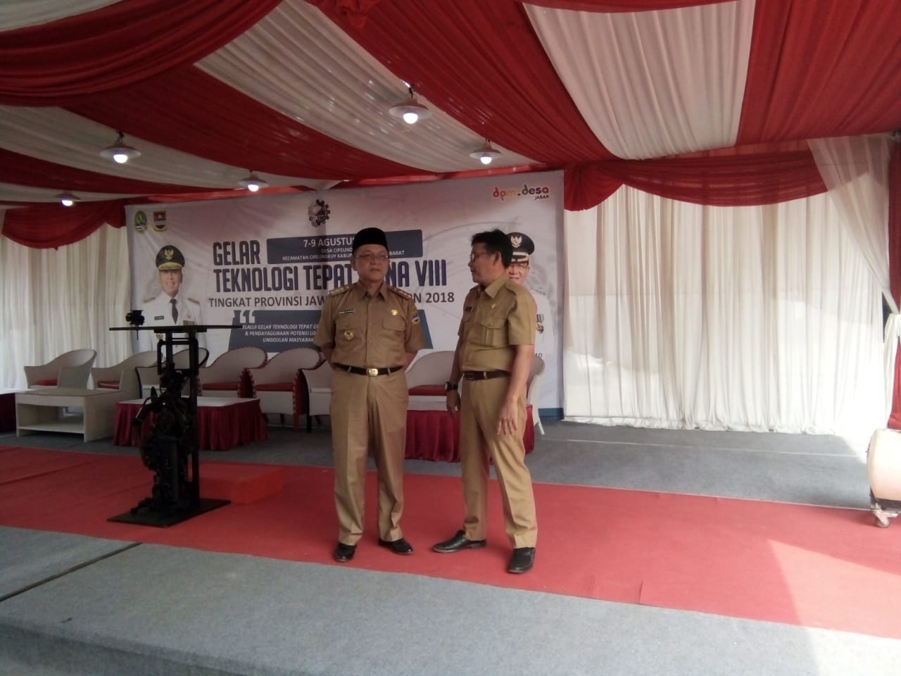 Pagelaran TTG ke Vlll Tingkat Provinsi Dipusatkan di Cipeundeuy