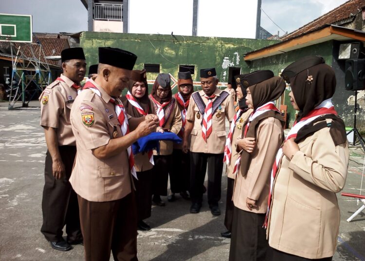 Kwaran Rajapolah Gelar Upacara HUT Pramuka ke 57