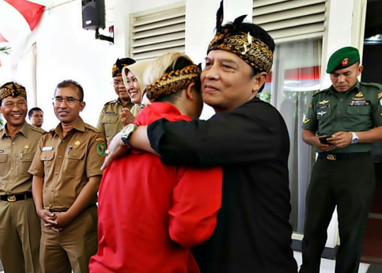 Domba Depok Sambut Atlet Asian Games di Rumdin Bupati