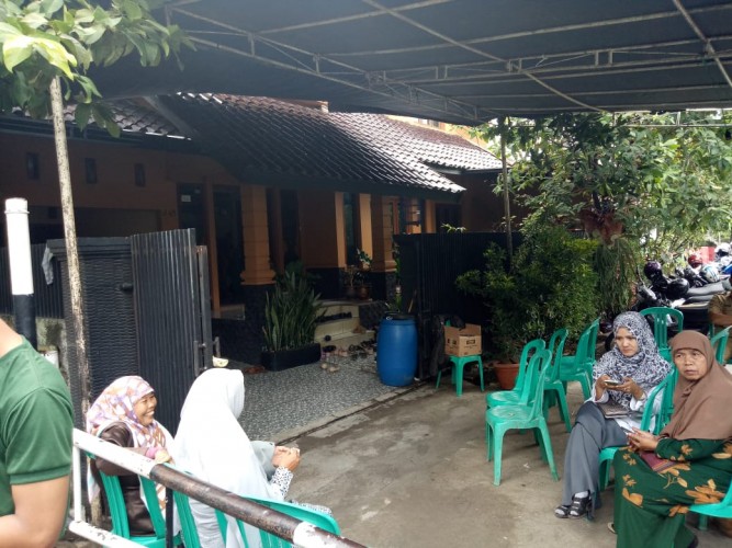 Rumah duka di Komplek GBA 1 RT 05 RW 15 Desa Bojongsoang, Kab. Bandung.