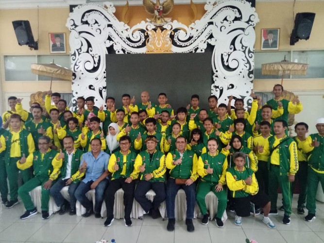 Hadapi Peparda V Jabar, Kontingen Kab Bandung Targetkan 15 Besar