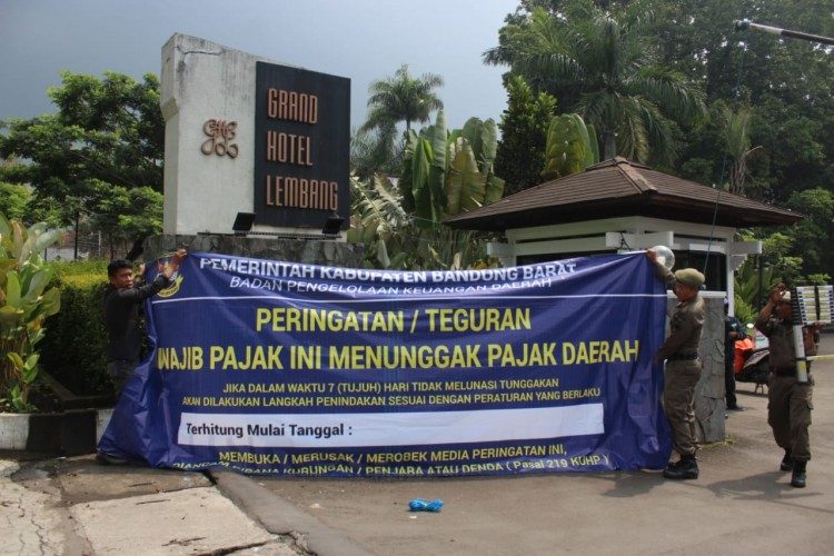 Pemda Ancam Hentikan Operasional Grand Hotel Lembang