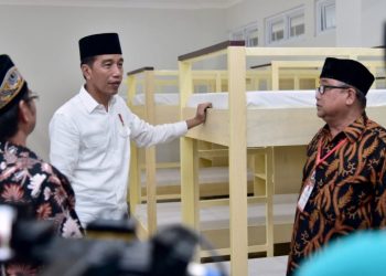 Presiden Tinjau Rusun Ponpes Darul Arqam