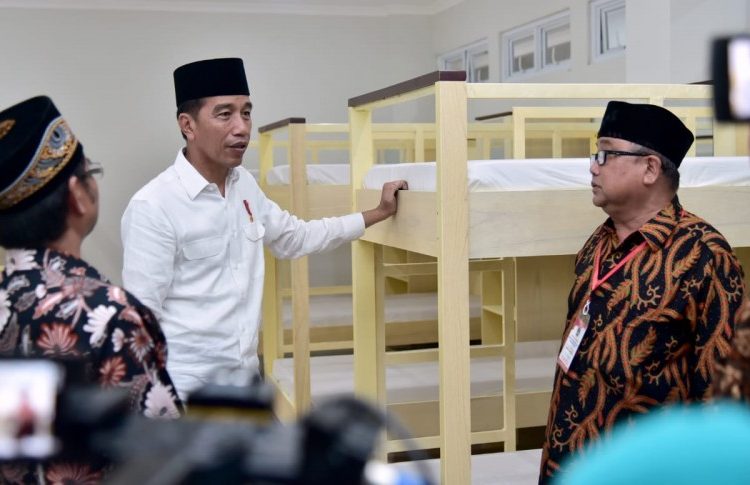 Presiden Tinjau Rusun Ponpes Darul Arqam