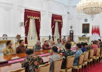 Presiden Bincang Santai dengan para Mantan Panglima TNI dan Mantan Kapolri