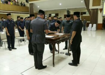 Bupati Lantik Puluhan Pejabat Non Struktural/Fungsional