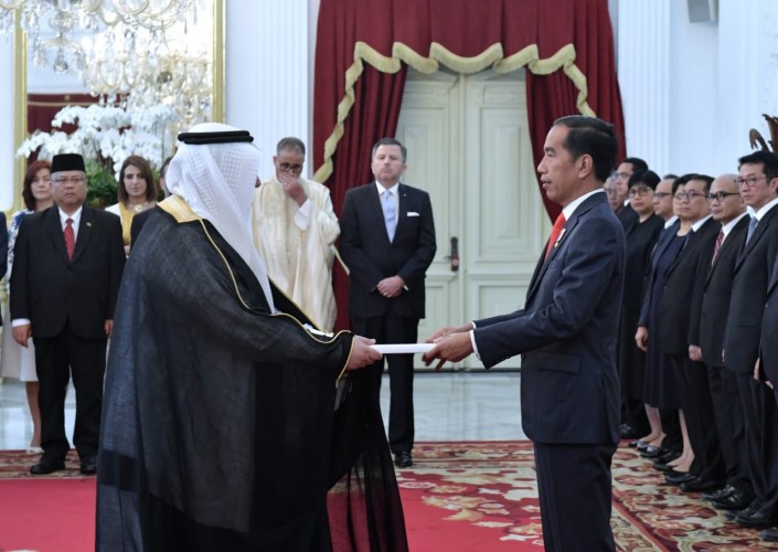 Presiden Terima Surat Kepercayaan 11 Duta Besar Negara Sahabat