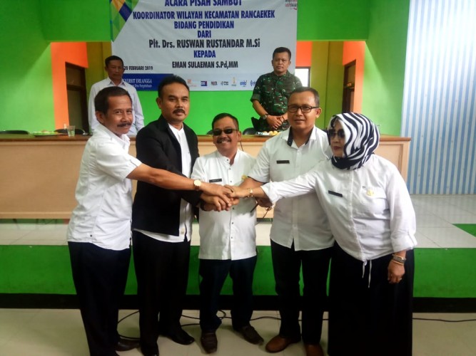 Sertijab Korwil Rancaekek Bidang Pendidikan