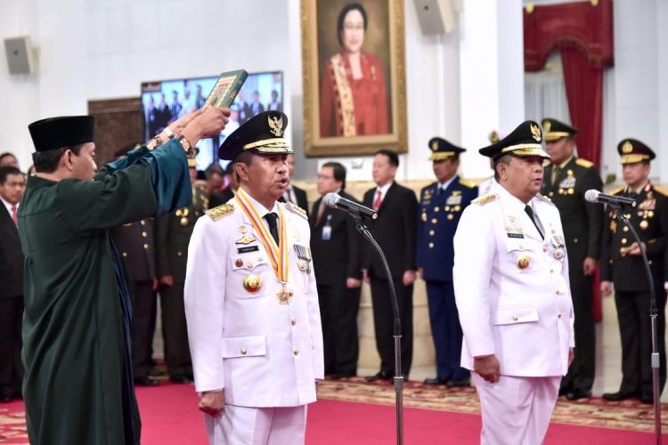 Presiden Jokowi Lantik Gubernur dan Wakil Gubernur Riau