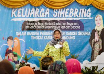 Keluarga Sihebring, Ajak Wanita Peduli Kanker Serviks dan Payudara