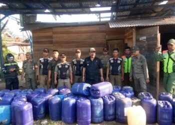 Camat Banjaran Sikat Habis Penjual Miras