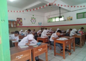 Demi Lancarnya UASBN-UNBK SMAN Pangalengan Koordinasi dengan Pemdes, Telkom dan PLN