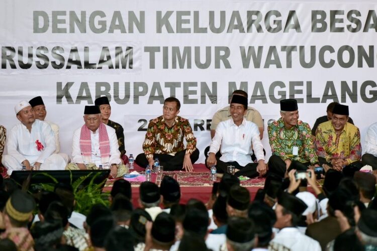 Silaturahmi ke Ponpes Darussalam, Presiden Ajak Semua Pihak Jaga Ukhuwah