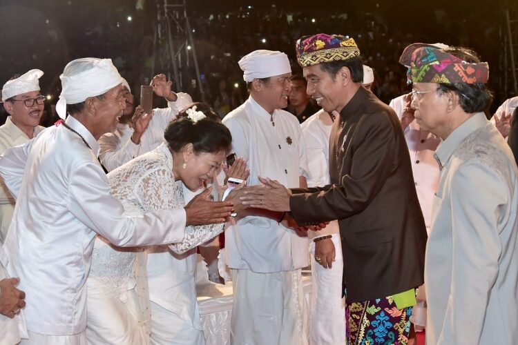 Presiden Jokowi di Hadapan Warga Bali: Sambut Pesta Demokrasi dengan Cara Beradab