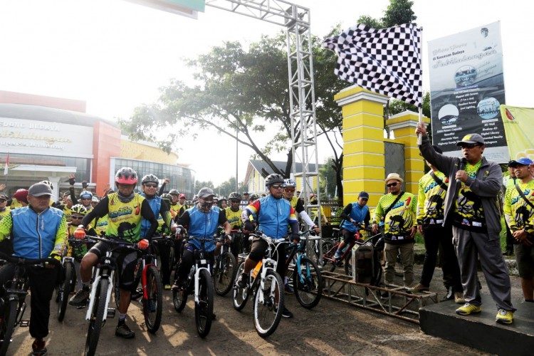 2000 Peserta Meriahkan Even Sabilulungan Fun Bike ke-7