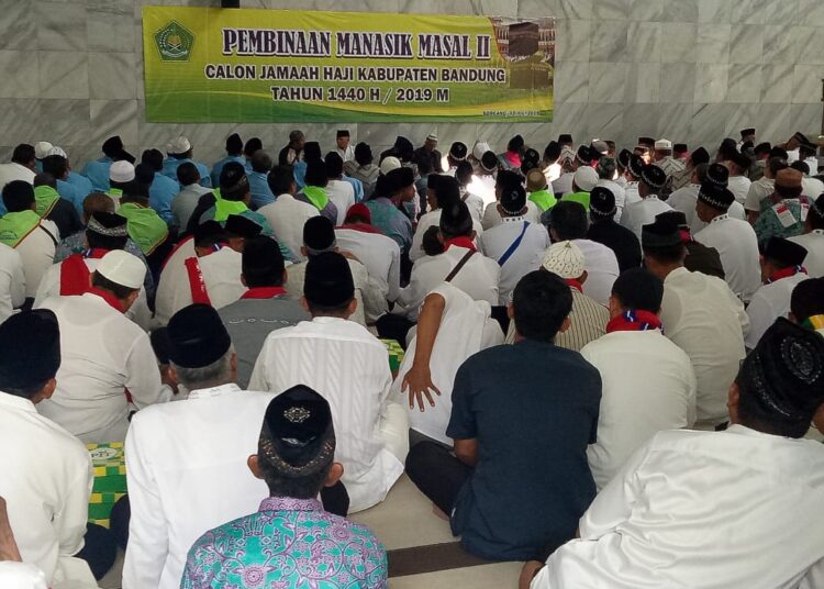 2.587 Jamaah Haji Ikuti Manasik Akbar di Masjid Besar Al. Fathu