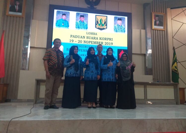 Disdik Kab Sukabumi Juara II Paduan Suara