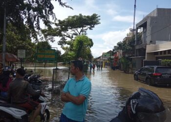 Kekhawatiran Wabah Corona Disuasana Banjir Melanda Dayeuholot